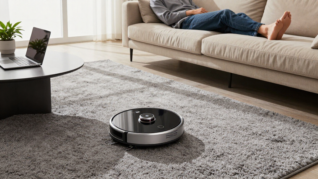 robot vacuum for thick carpet