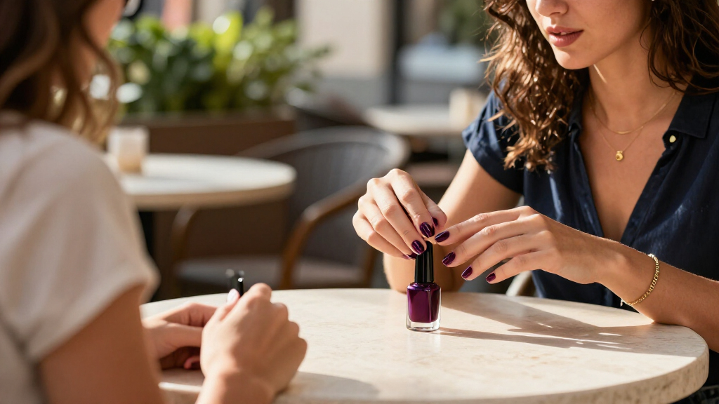 best dark purple nail polishes