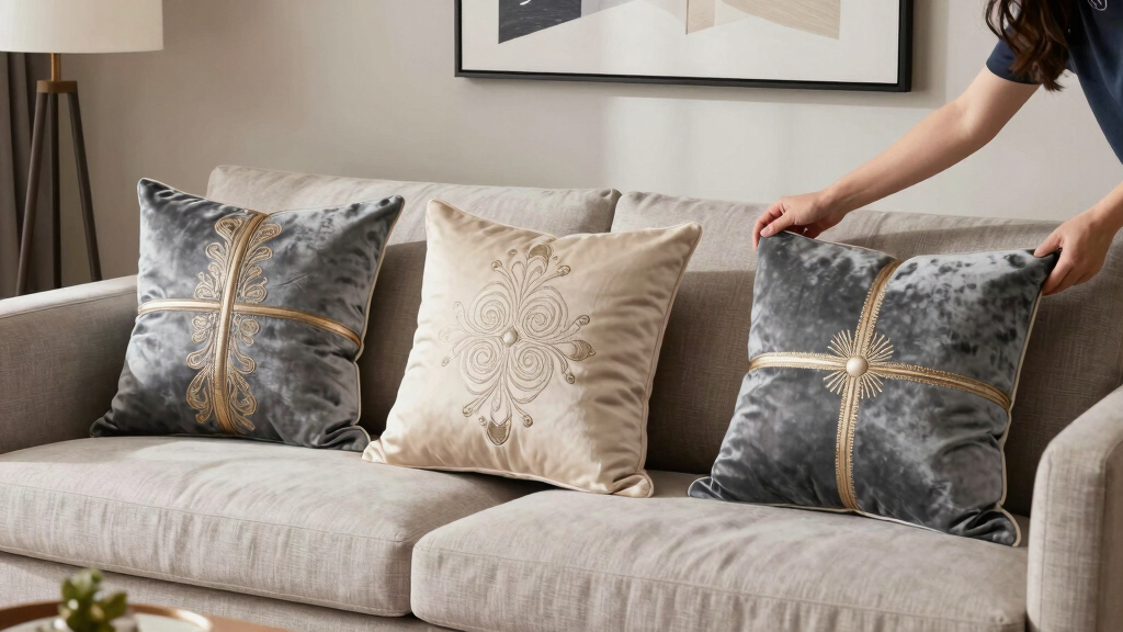 luxury decorative throw pillows