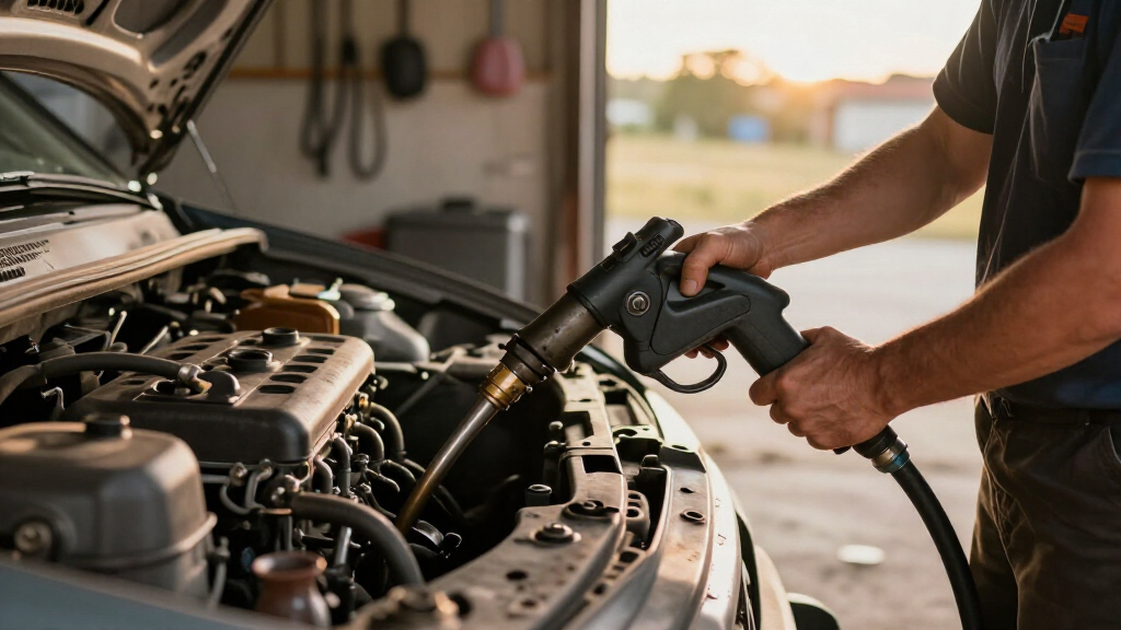 oil extractor for diesel engines