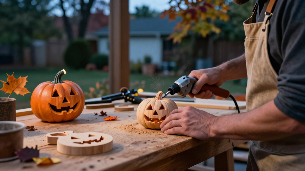 Halloween wood engraving blanks
