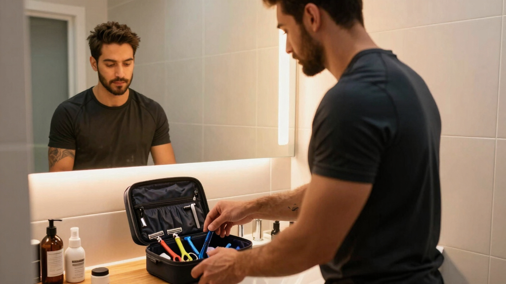 men's grooming kits
