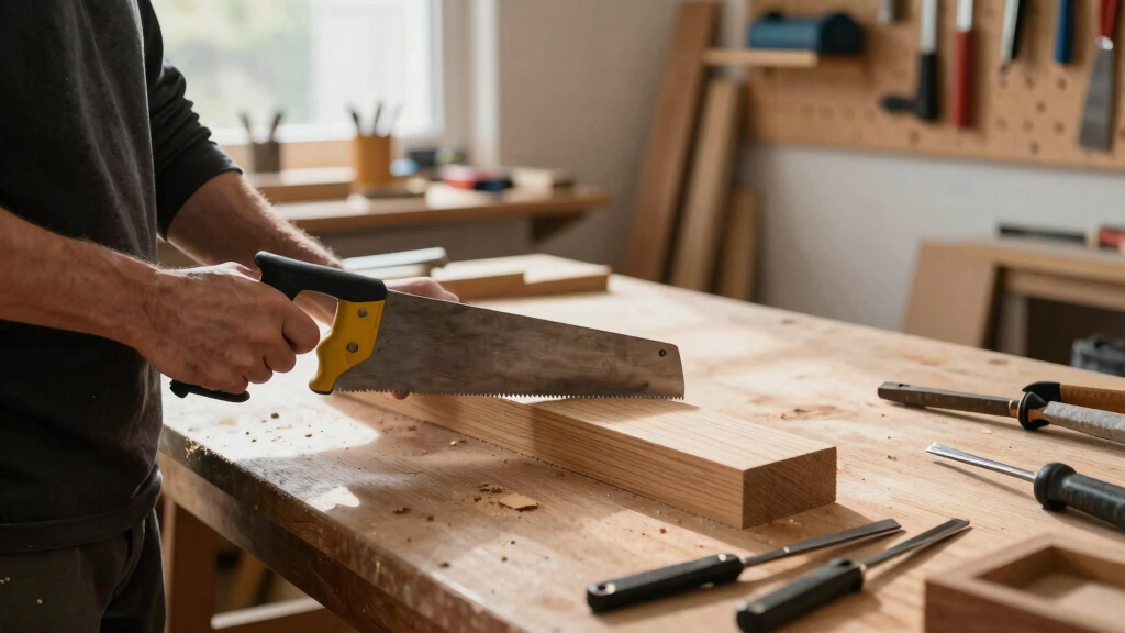 wooden workbenches