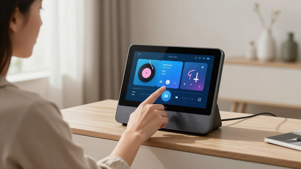 premium smart displays with alexa