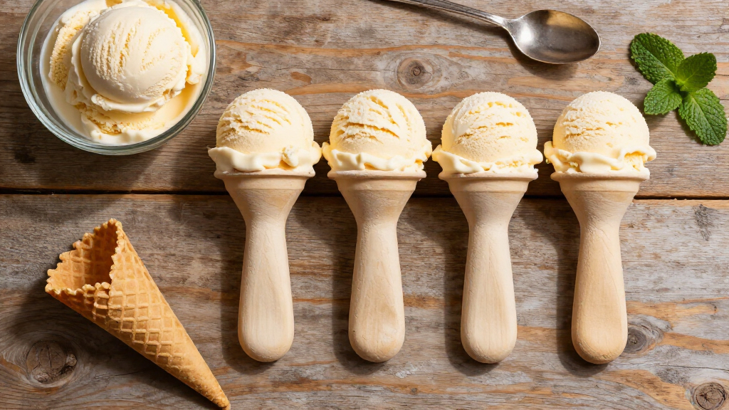 ice cream scoops with ergonomic handles
