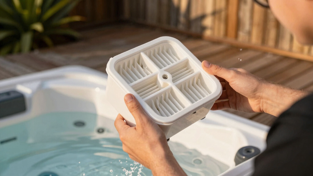 best hot tub filter system
