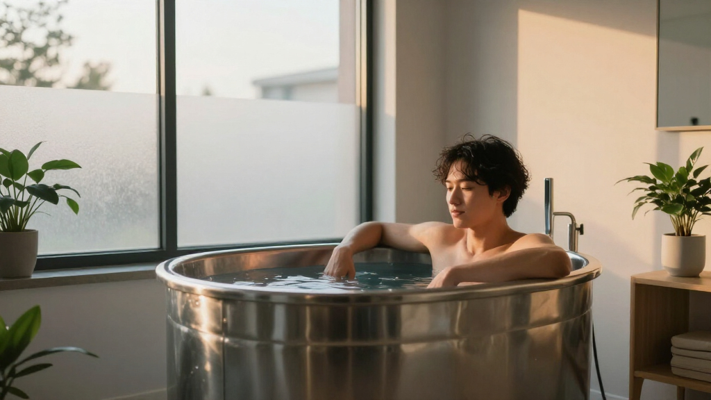 best cold plunge tubs for home recovery rooms
