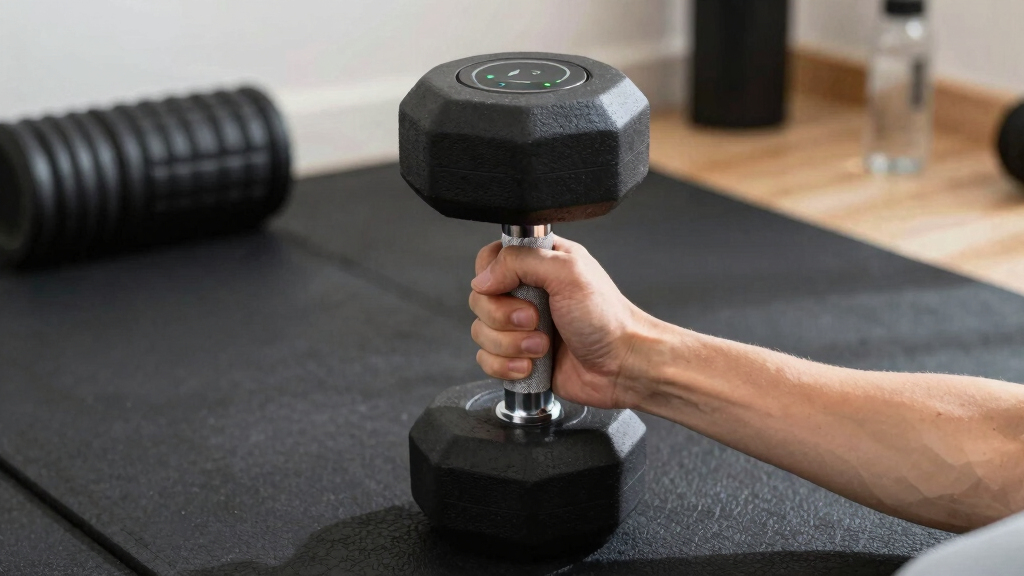 smart dumbbells with sensors