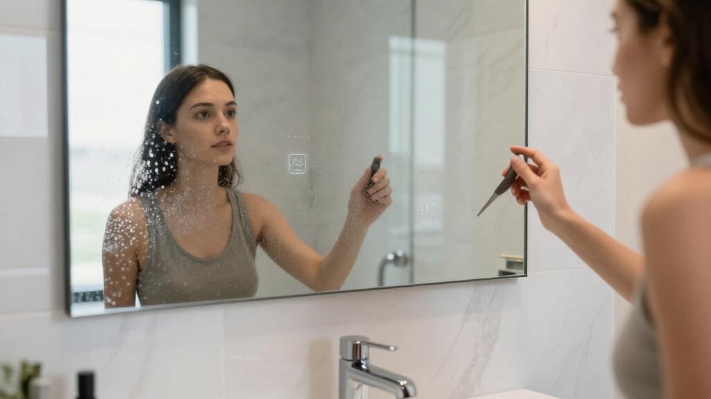 best smart bathroom mirror with defogger