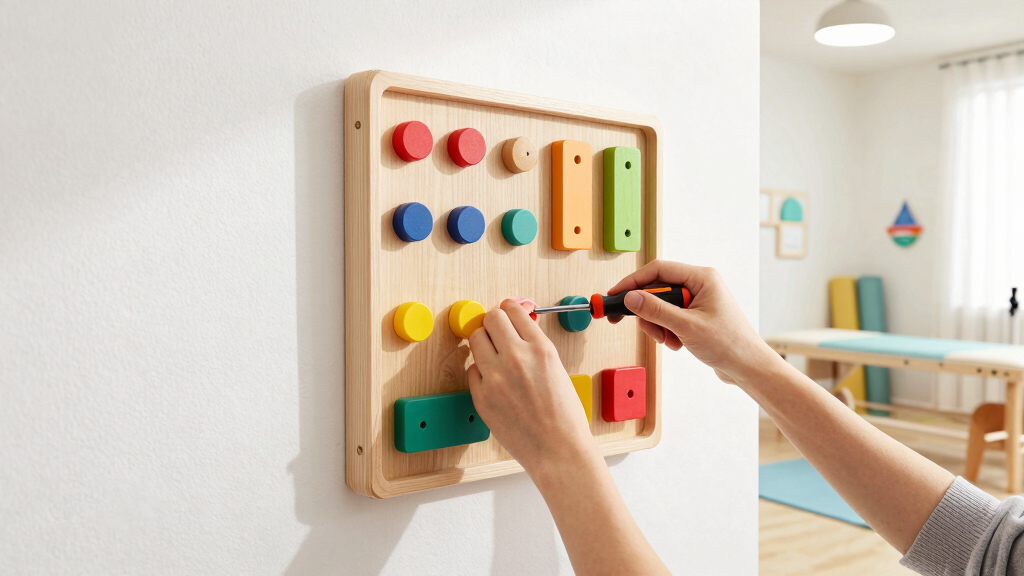best wall mounted busy board