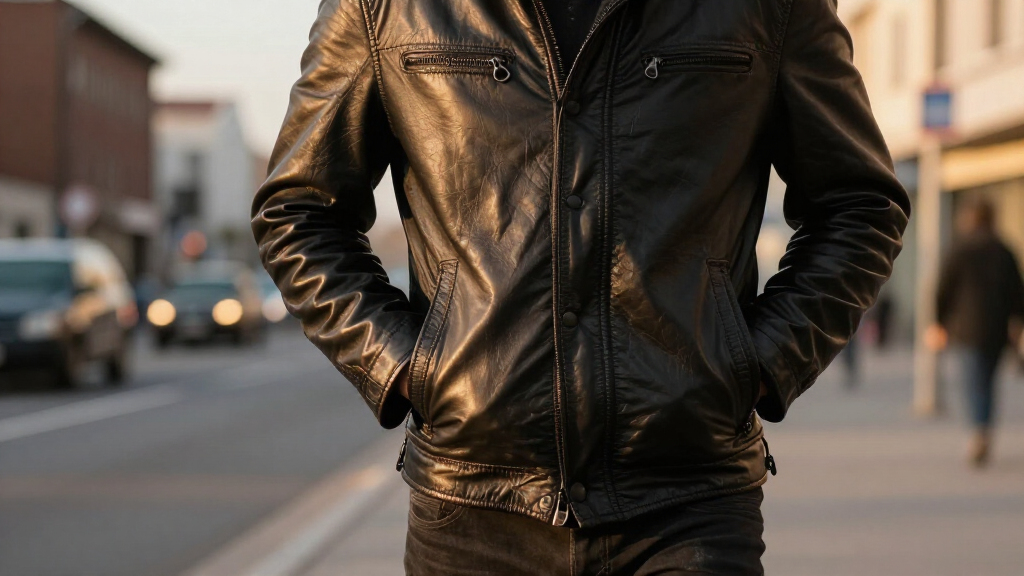 luxury leather jackets