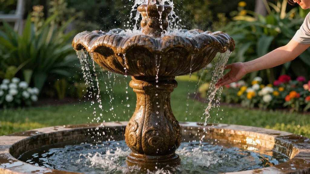 best outdoor water fountains