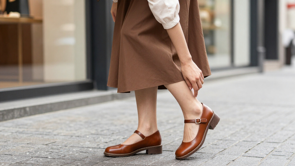 best brown Mary Jane shoes