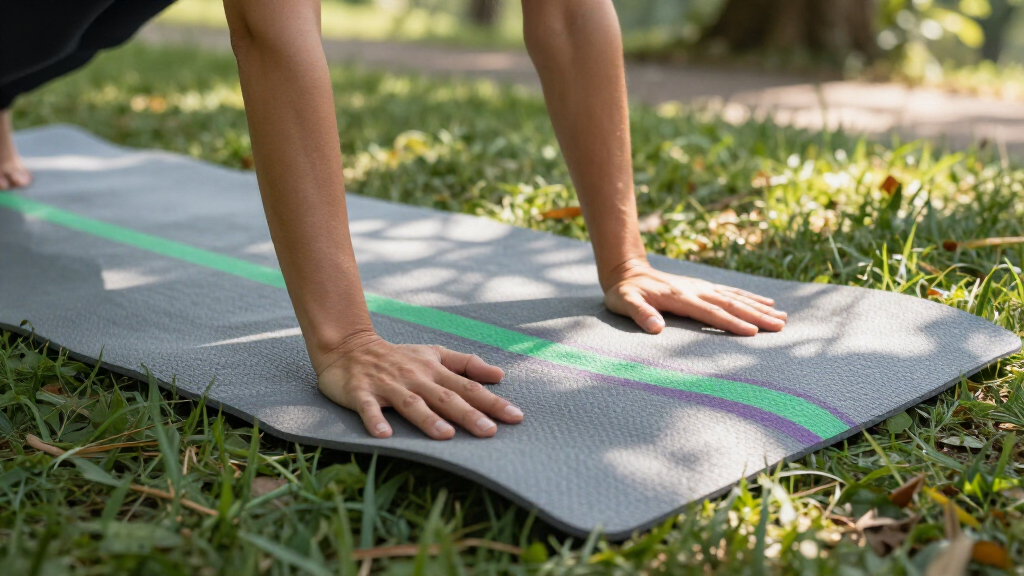 yoga mat for beginners non slip