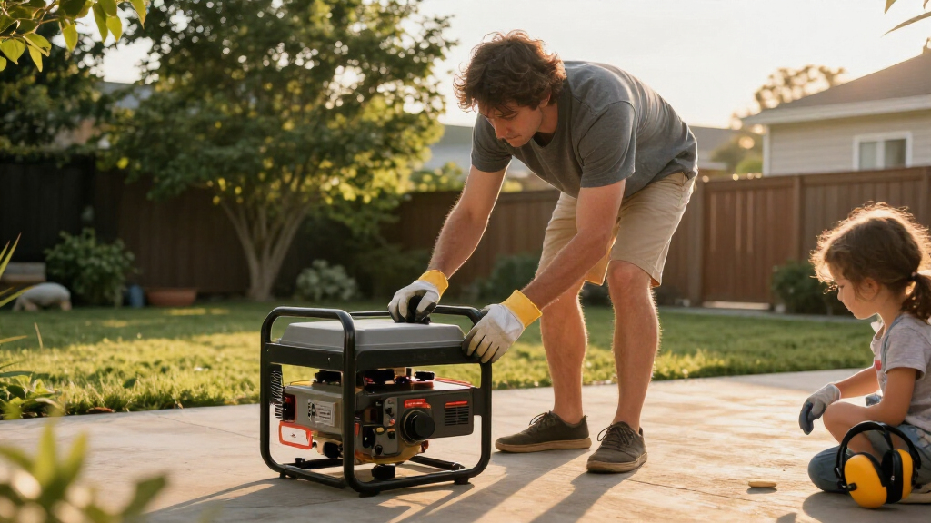 generator safety tips indoors and outdoors