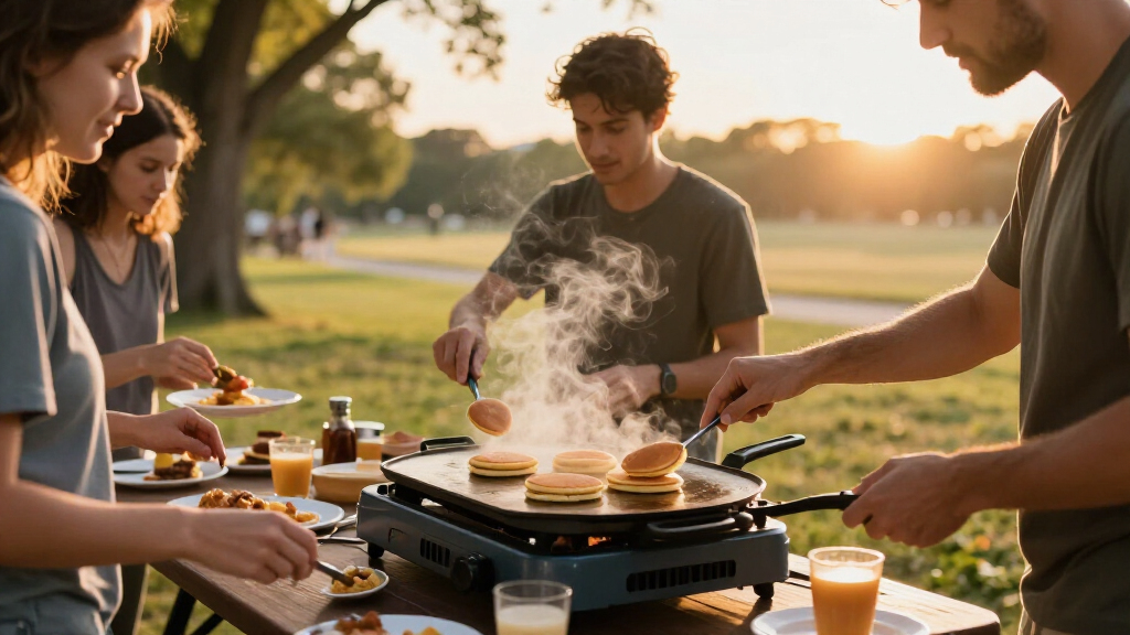 electric griddles for team breakfasts