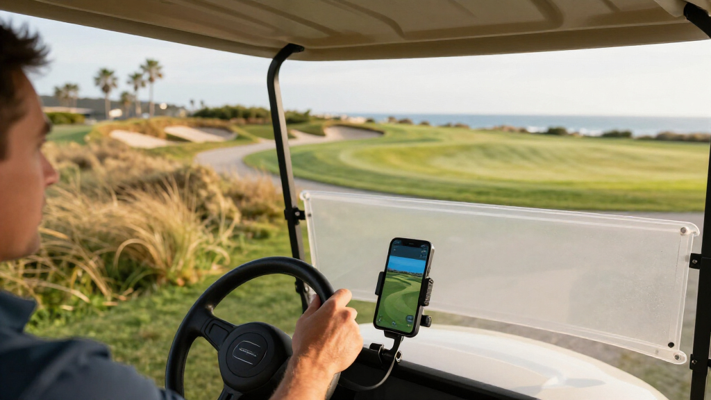 golf cart phone holders