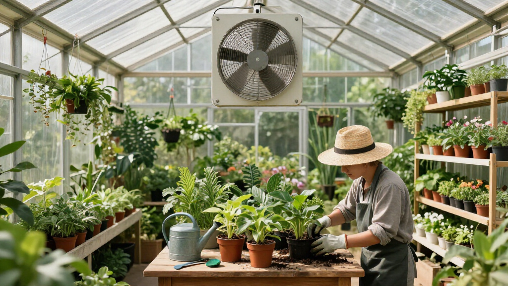 best greenhouse exhaust fans for hot climates