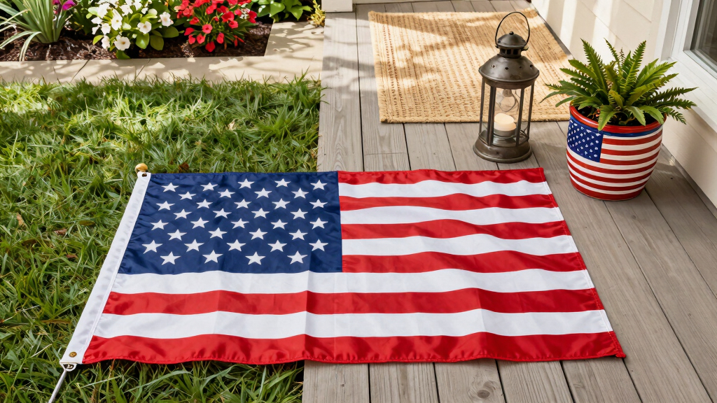 senior patriotic outdoor decor