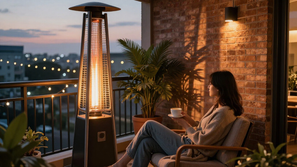 patio heaters for balcony use