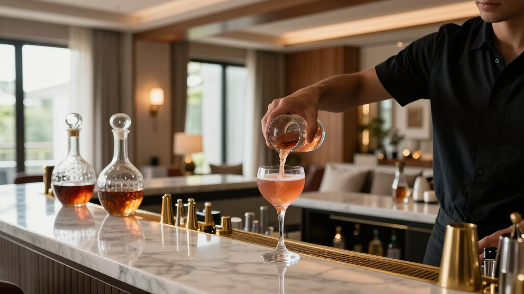 luxury home bar setups