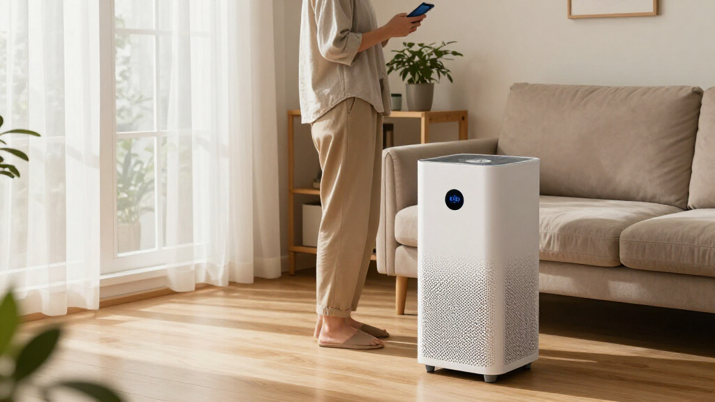 largeroom air purifier with app control