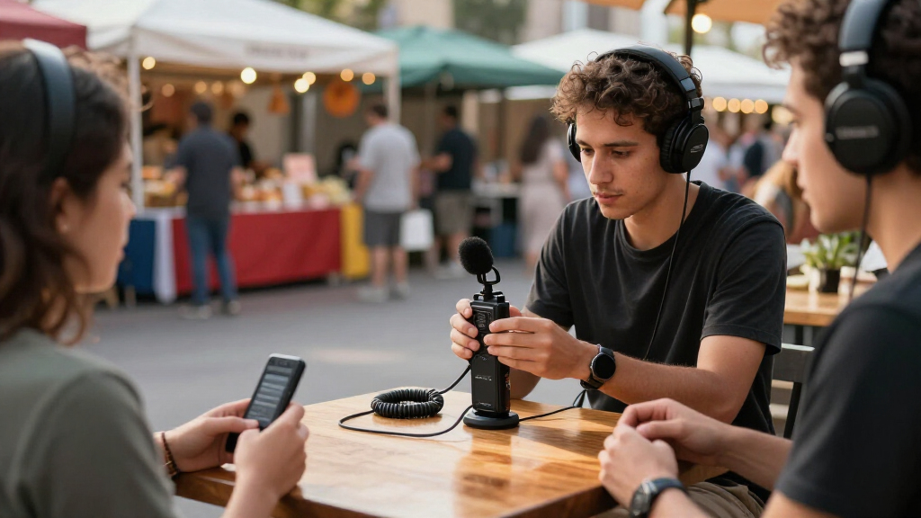 portable podcast recording kits