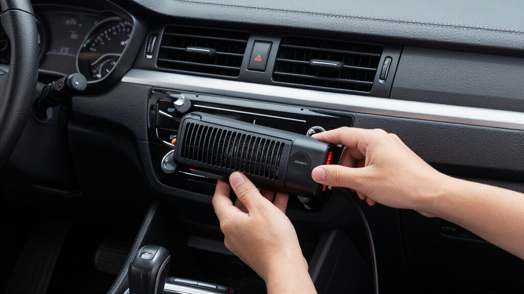 portable car heater defroster 12v