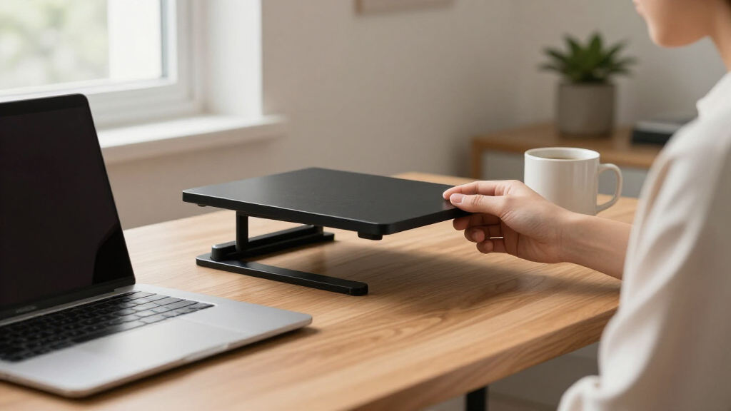 adjustable deskshelf risers