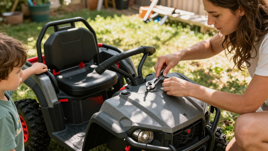 24v ride on utv for kids with high weight limit