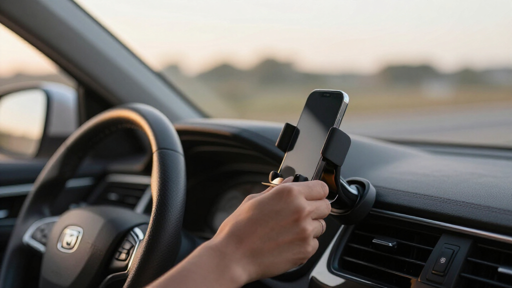 cupholder phone mount for car