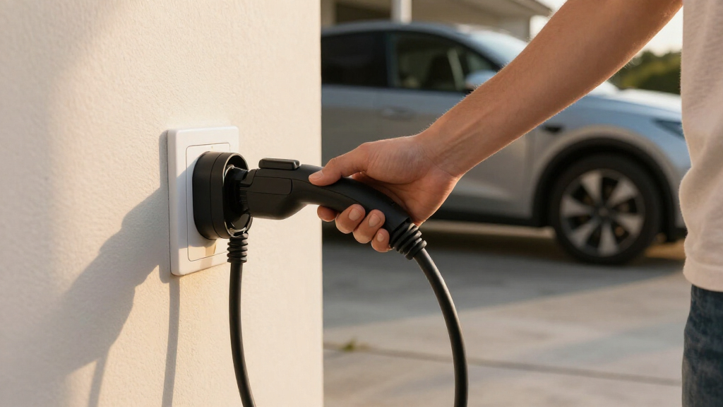 best plug in ev charger for home charging