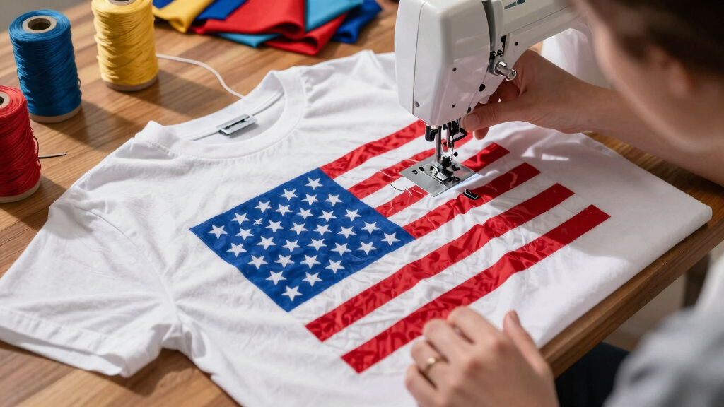 patriotic American flag clothing