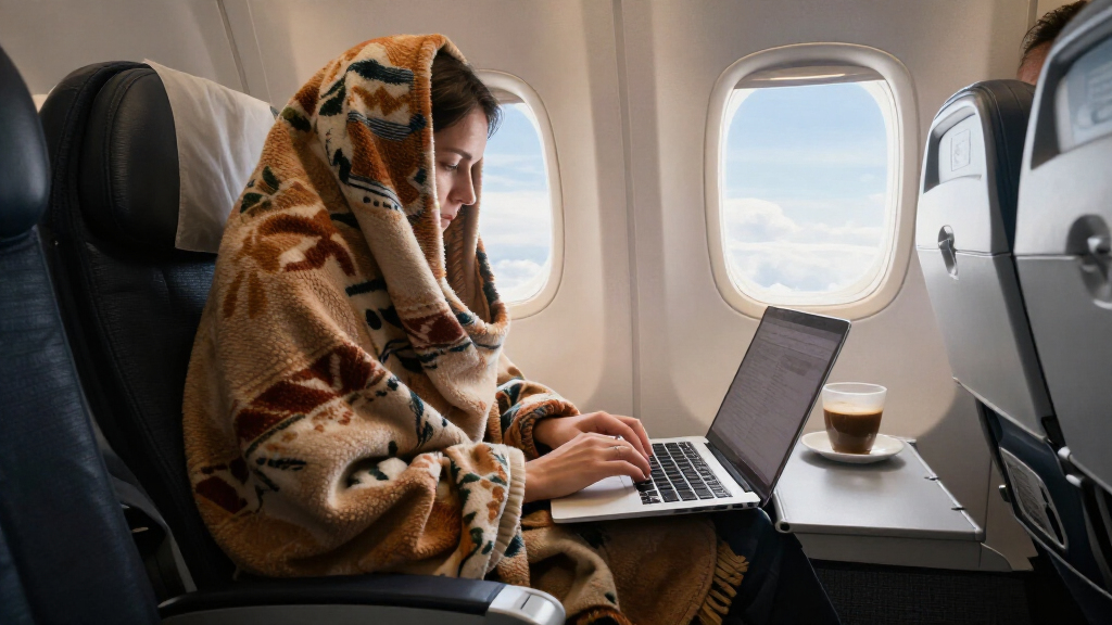 best travel blanket for international flights