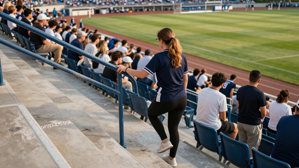 stadium seating bleachers