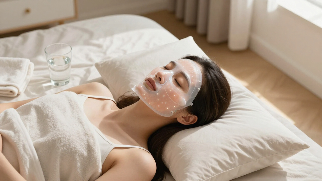 led face mask for skin rejuvenation