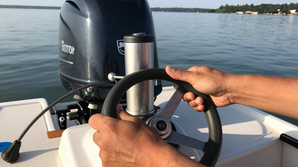 boat steering cylinder for outboard premium