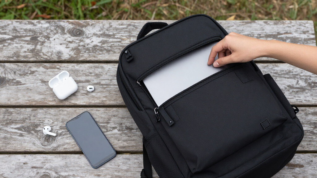 privacy-focused laptop backpacks
