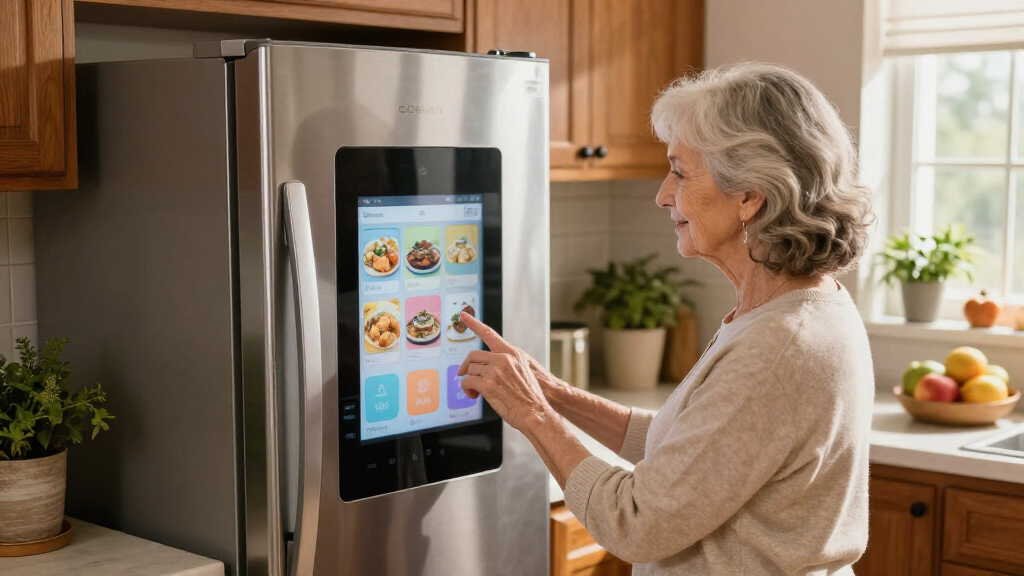 smart refrigerators with touch screens