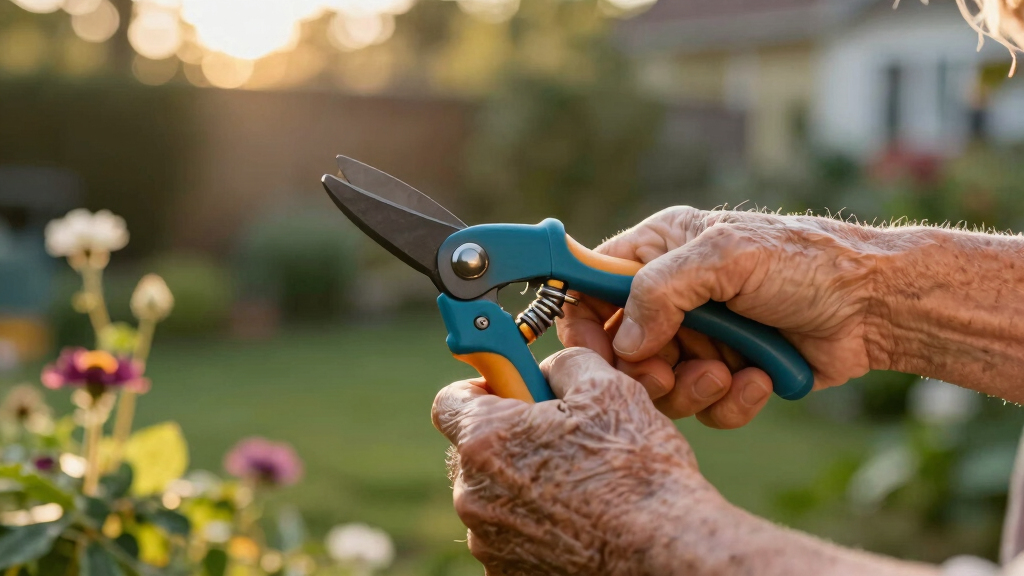 best easy grip pruning shears for arthritic hands