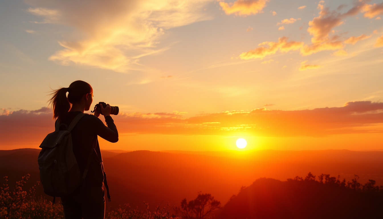 When is golden hour for travel photography