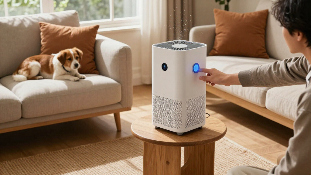 best smart pet air purifier for dander