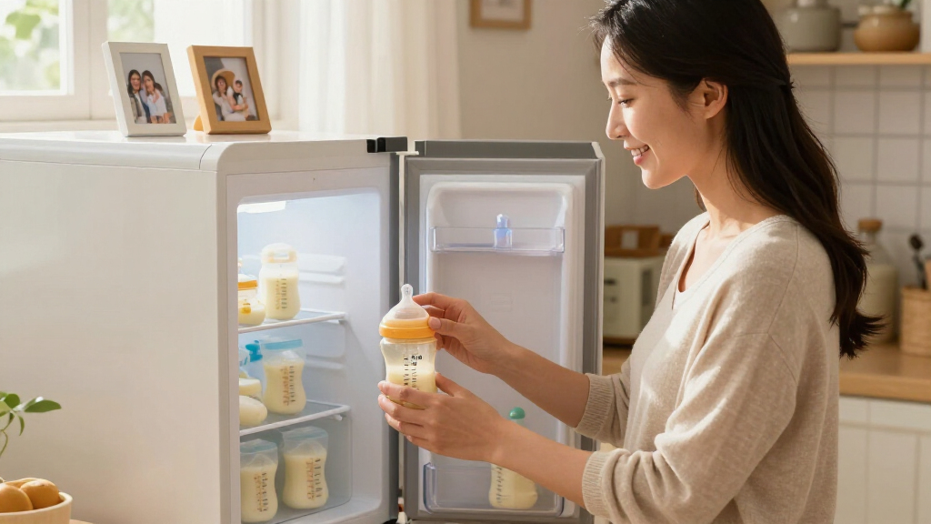 mini fridges for breast milk premium