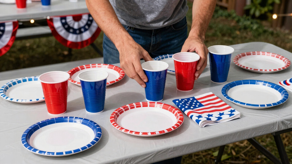 patriotic 4th of July party supplies