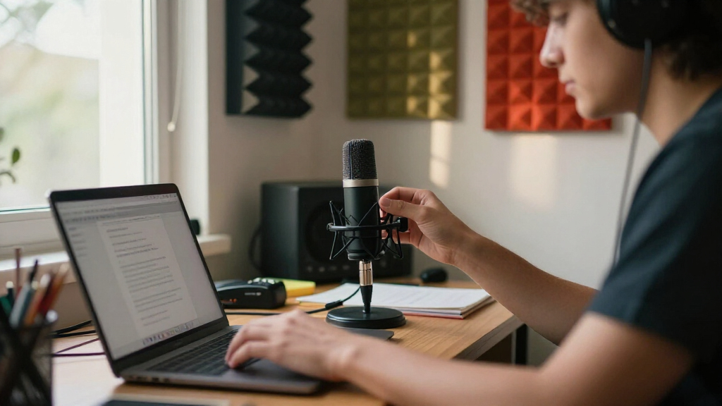 USB podcast microphones