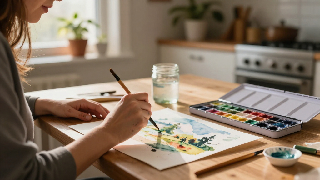 watercolor painting kits for beginners