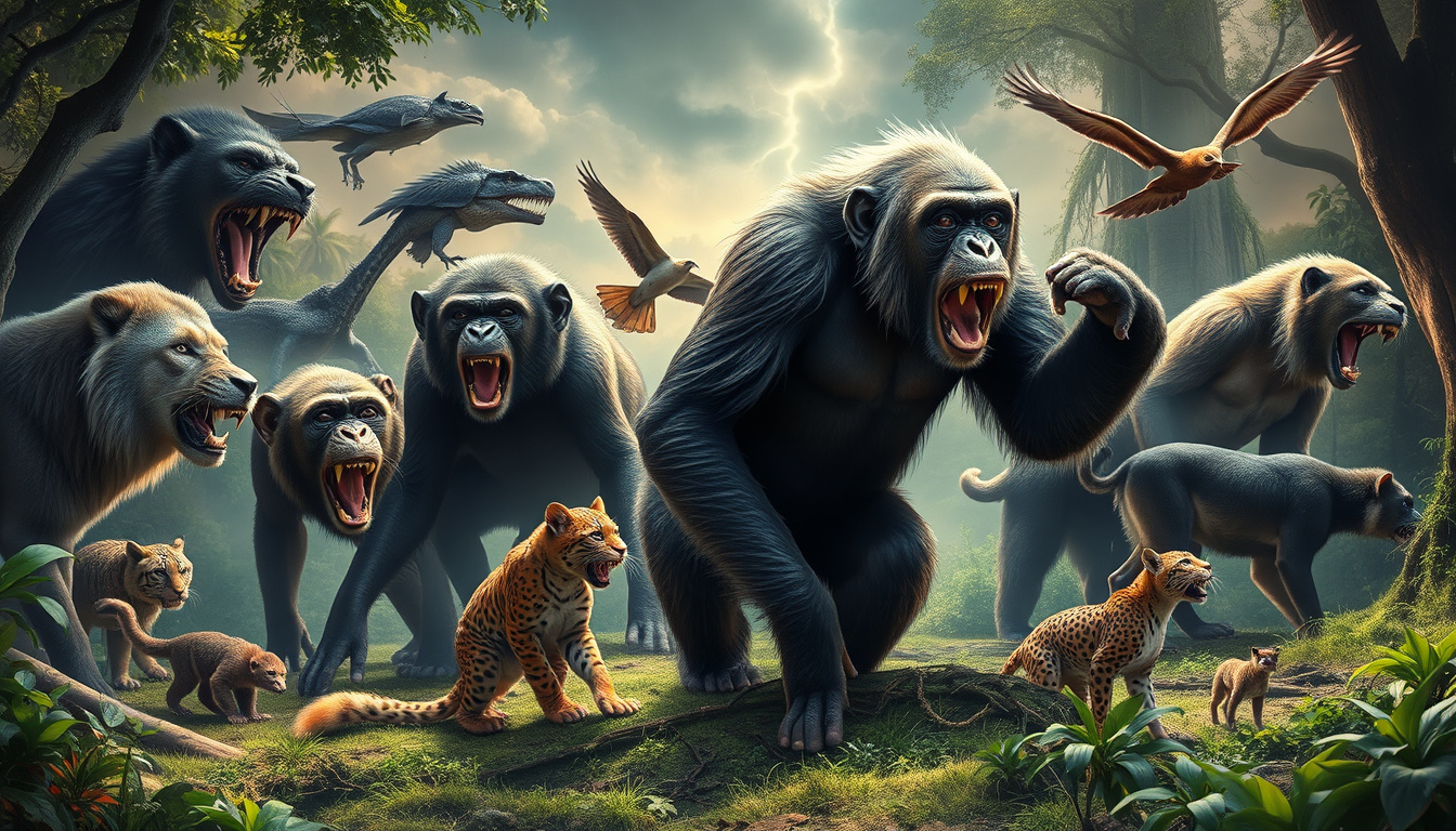 Case Studies: Evolution of Violence in Predators