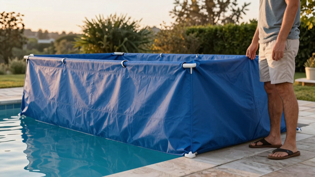 inground pool safety cover 20x40 solid