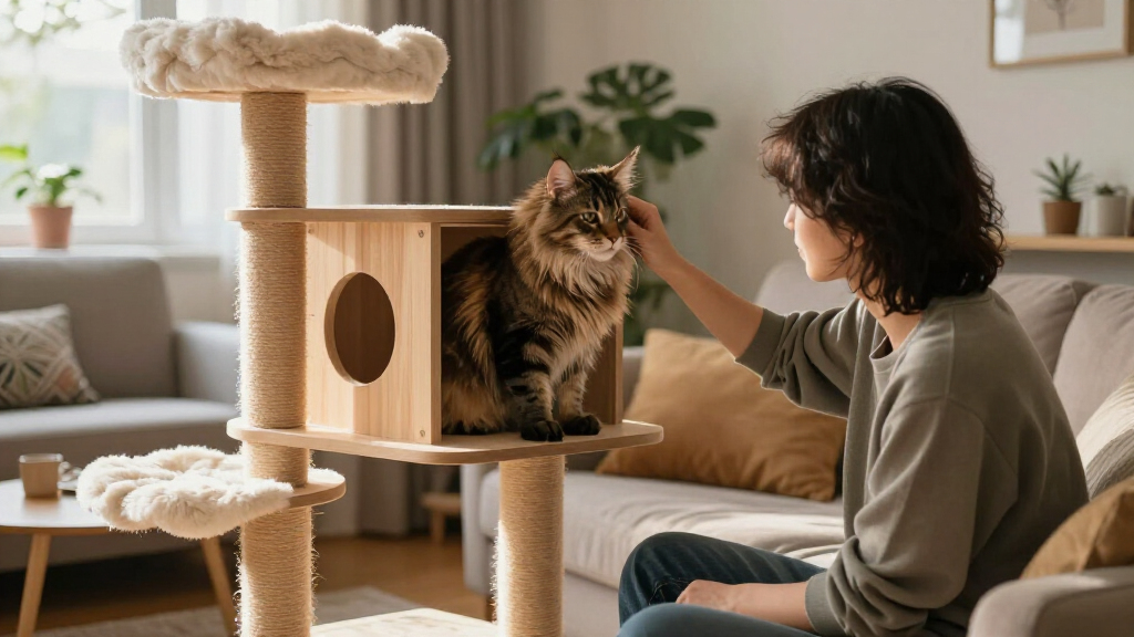 best cat tower condo for Maine Coons