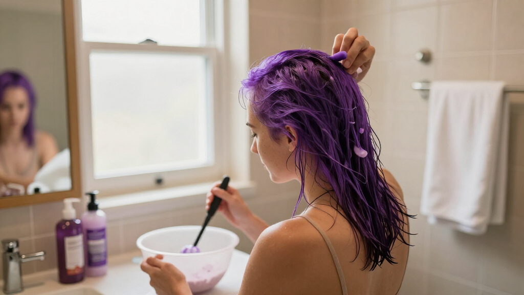 purple hair toners
